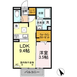 伊勢松本駅 徒歩20分 1階の物件間取画像